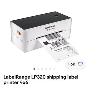 LabelRange LP320 Thermal Shipping Label Printer with 100 pages NIB
